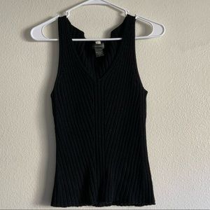 Banana Republic V-neck Ribbed Tank